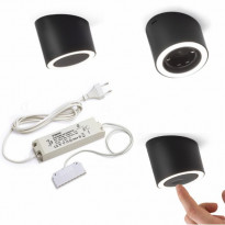 LED-Spottivalaisin Domus Line Unika D-M, 3-osainen, eri värejä