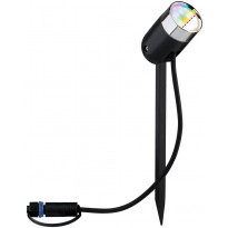 LED-Ulkospottivalaisin Paulmann Plug &amp; Shine SpotPike, RGBW, antrasiitti