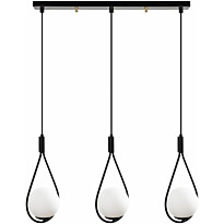 Kattovalaisin Linento Lighting GMN-00009, 3-osainen, musta