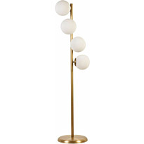 Lattiavalaisin Linento Lighting Simay 8729-2, 137cm, valkoinen/kulta
