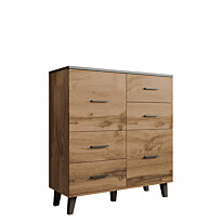 Lipasto LOTTA II 110 2D4S, beige/musta (2605)
