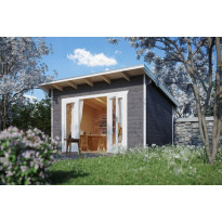 Vierasmaja Skan Holz Ostende 1, 8.8m², harmaa