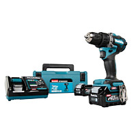 Akkuporakone Makita XGT DF002GD201, 40V, 2x2.5Ah akuilla, Verkkokaupan poistotuote