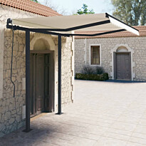 Markiisin tolppasarja antrasiitti 300x245 cm rauta 
