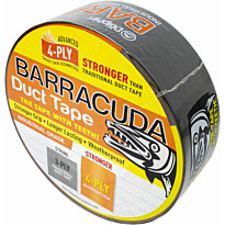 Ilmastointiteippi Blue Dolphin Barracuda, 48mm x 45.7m, musta
