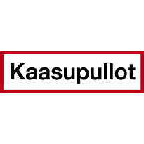 Merkintäkilpi &quot;Kaasupullot&quot;, 20x5cm