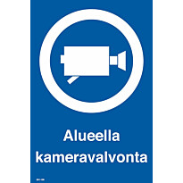 Merkintäkilpi &quot;Kameravalvonta&quot;, 20x30cm