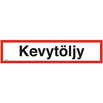 Merkintäkilpi &quot;Kevytöljy&quot;, 40x10cm