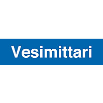 Merkintäkilpi &quot;Vesimittari&quot;, 40x10cm