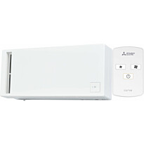Mini-ilmanvaihtolaite Mitsubishi Electric Lossnay VL-50SR2-E, ilmavirta 15-51m³/h, IR-kaukosäädin, kiinteä sähkönsyöttö