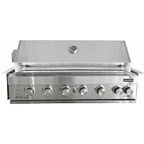 Kesäkeittiön kaasugrillimoduuli Myoutdoorkitchen Built-in, 6 poltinta ja infrapunalämmitys, ruostumaton teräs