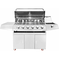 Kaasugrilli Myoutdoorkitchen, 6 poltinta + sivukeitin, vapaasti sijoitettava