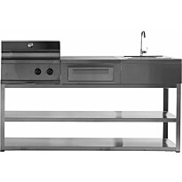 Kesäkeittiö Myoutdoorkitchen Nordic Line Reykjavik, musta