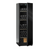 Viinikaappi mQuvée Velvet 170 Solid - VCS240SB, musta