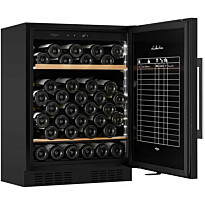 Viinikaappi mQuvée WineStore 82 Anthracite Black - WSTO82B, musta