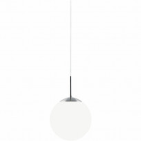 Riippuvalaisin Cafe 15, Ø150x1800mm, opaali valkoinen lasi