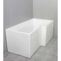 Kylpyamme Noro Grand 1575x830x700, vasen, akryyli, valkoinen