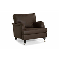 Nojatuoli Bloomington Howard Classic Keinonahka vintage ruskea