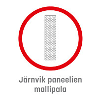 Järnvik Decoration -paneelin mallipala