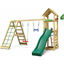 Leikkitornikokonaisuus Jungle Gym Cocoon, 2-Climb Module 200, liukumäki