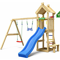 Leikkitorni Jungle Gym Totem, 2-Swing Module 200, liukumäki