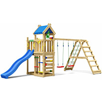 Leikkitornikokonaisuus Jungle Gym Nomad, 2-Climb Module 200, liukumäki