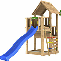 Leikkitornikokonaisuus Jungle Gym Cubby, ilman liukumäkeä
