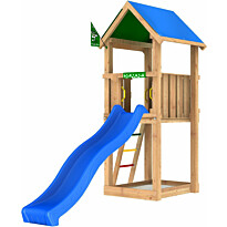 Leikkitornikokonaisuus Jungle Gym Castle 2.1, ilman liukumäkeä