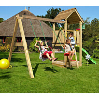 Leikkitornikokonaisuus Jungle Gym Club 2.1, 2-Swing Module 220, ilman liukumäkeä