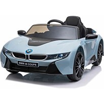 Lasten sähköauto Nordic Play Speed BMW I8, 12V, pehmytrenkailla, sininen