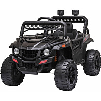 Lasten sähköauto Nordic Play Speed Offroader, 12V7AH, EVA-renkaat, musta
