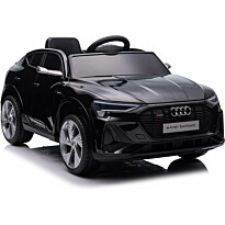 Lasten sähköauto Nordic Play Speed Q4 e-tron Sportsback 4X12V moottorit, EVA -renkaat, musta