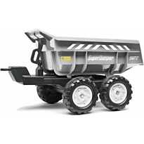 Peräkärry kipillä leikkitraktoriin Falk Super Dumper