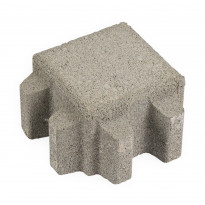 Hulevesikivi Grass, 115x115x80mm, harmaa