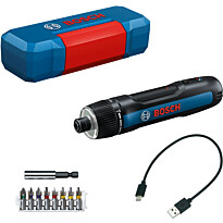 Akkuruuvinväännin Bosch Professional GO Gen3 + latauskotelo