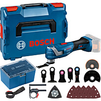 Akkumonitoimityökalu Bosch Professional GOP 18V-34 Starlock Solo, 18V, ilman akkua + L-Boxx KIT