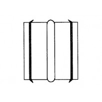 Ilmanvaihtokanavan sisäliitin, 63mm