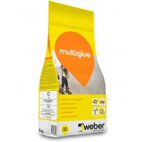 Laattojen kiinnityslaasti Weber Multiglue, 5 kg