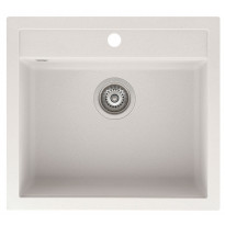 Keittiöallas Otsoson Teno, 565x510mm, komposiitti, valkoinen