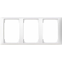 Peitelevy Abb Saga, 3-osainen, IP21, 100mm, valkoinen