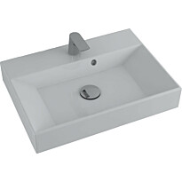 Pesuallas Grip Solo, 500x360mm, valumarmori, valkoinen