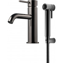 Pesuallashana Tapwell Evo EVM069, Black Chrome, käsisuihkulla