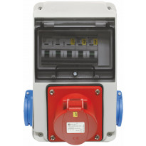 Pistorasiakeskus Malmbergs Mini 16A IP44