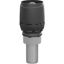 Poistoputki Vilpe Flow 200C/Is/450 Xl, musta