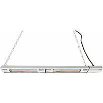 Infralämmitin Pistesarjat Sunred Ultra Hanging/Wall, IP54, 3000W, hopea