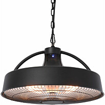 Infralämmitin Pistesarjat Sunred Bright Retro Hanging, IP54, 2100W, musta