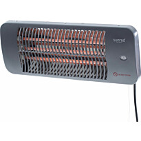Infralämmitin Pistesarjat Sunred Lugo Quartz Wall, IP24, 2000W, harmaa