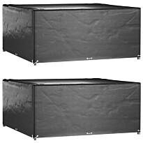 Puutarhakalustesuojat 2 kpl 16 purjerengasta 250x250x90 cm