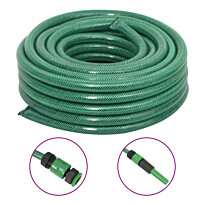 Puutarhaletku liitinsarjalla vihreä 0,9&quot; 30 m PVC