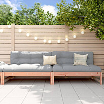 Puutarhan keskisohvat 2 kpl 120x80 cm, douglaskuusi